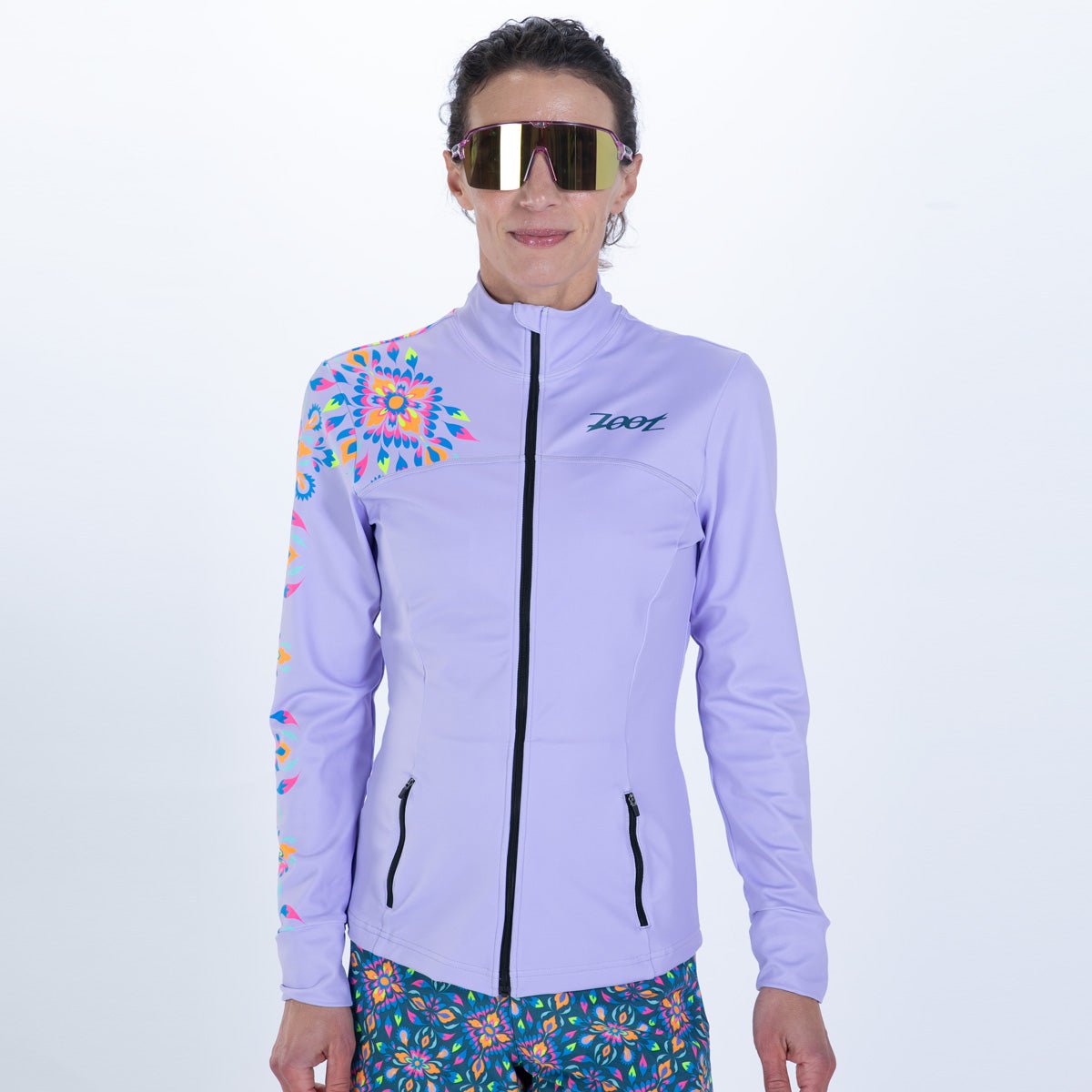 Zoot Sports RUN OUTERWEAR Women's Ltd Run Pulse Jacket - Kaleidoscope