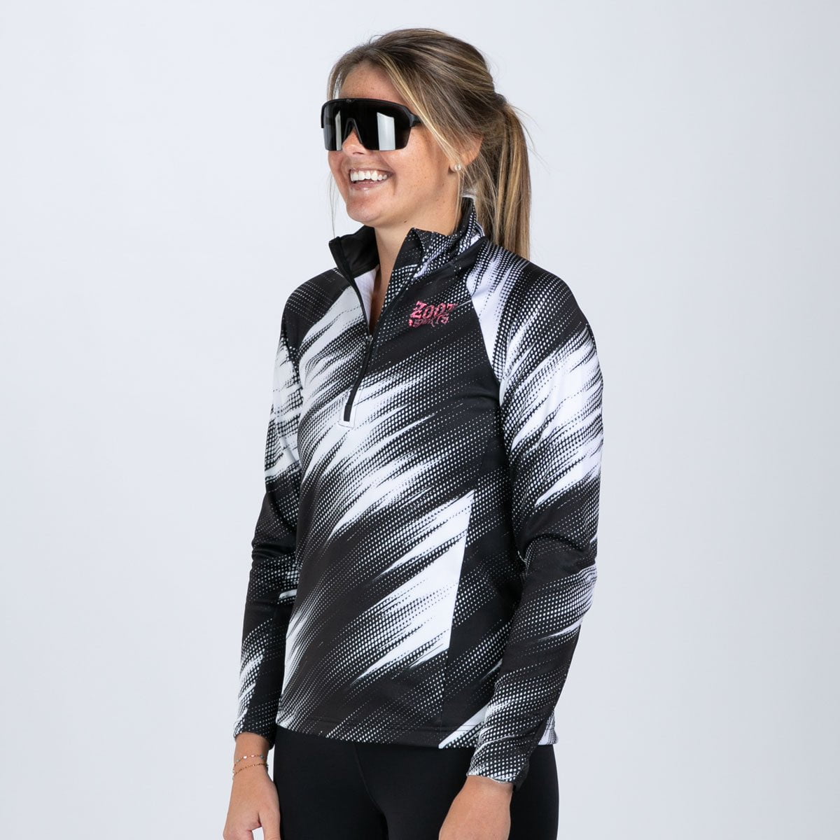 Zoot Sports RUN OUTERWEAR Women's Ltd Run Thermal 1/2 Zip - DriftSPEED