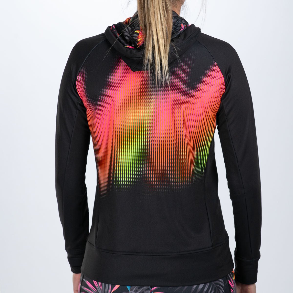 Zoot Sports RUN OUTERWEAR Women's Ltd Run Thermal Hoodie - Tropical Magic