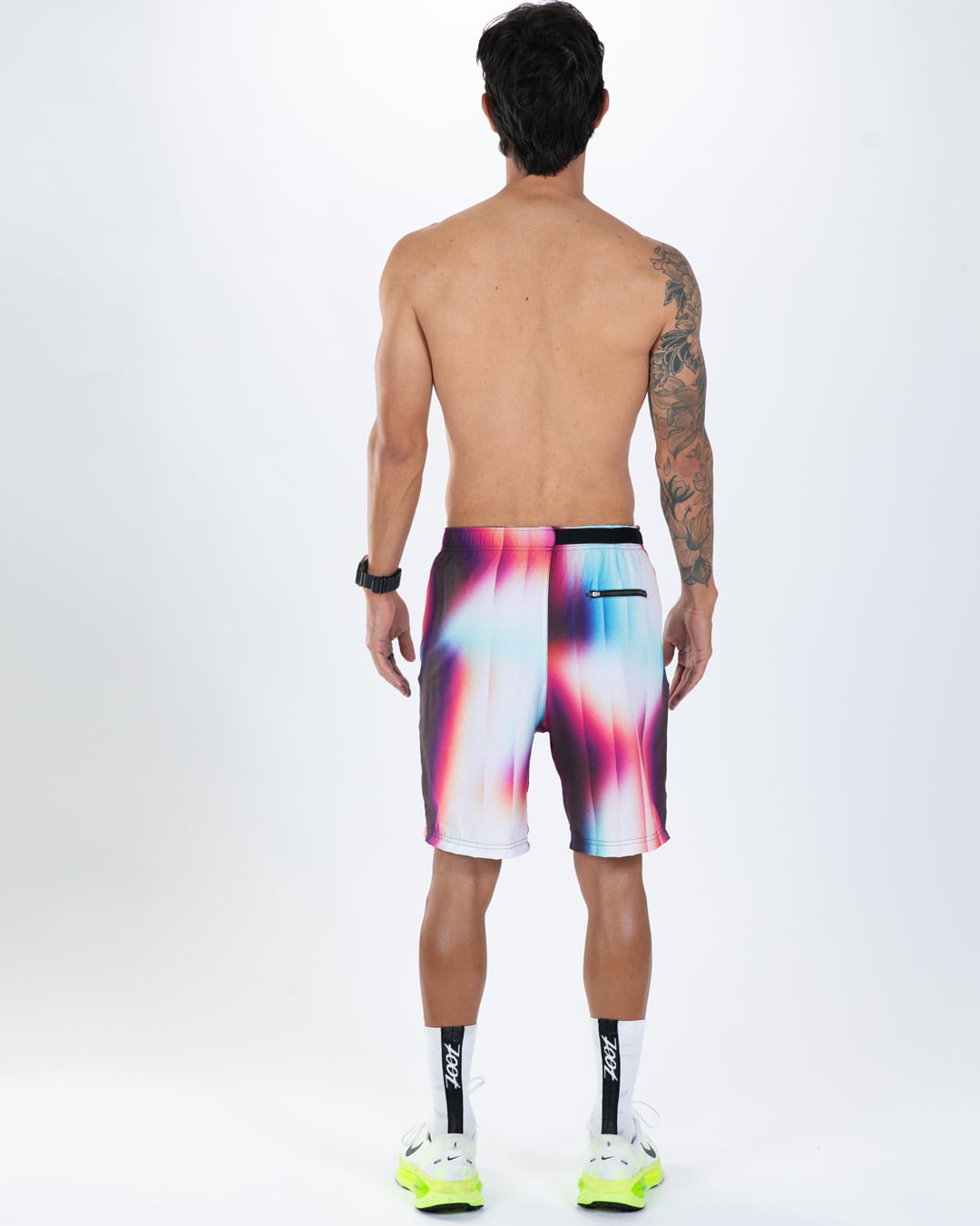 Zoot Sports RUN SHORTS 2-1 BOXER BRIEF Men's Elite Run 8" Short 2 in 1 - Sonic Shift