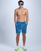 Zoot Sports RUN SHORTS 2-1 BOXER BRIEF Men's Ltd Run 8" 2-in-1 Short - Island Original