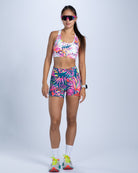 Zoot Sports RUN SHORTS 4" INSEAM Women's Ltd Run 4" Pulse High-Rise Short - Island Original