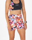 Zoot Sports RUN SHORTS 4" INSEAM Women's Ltd Run 4" Pulse High-Rise Short - Kaholo