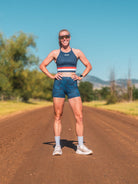 Zoot Sports RUN SHORTS 4" INSEAM Women's Ltd Run 4" Pulse High-Rise Short - Rouler