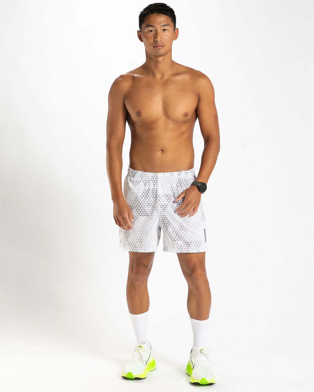 Zoot Sports RUN SHORTS 5" INSEAM Men's Elite Run 5" Short - Sonic White
