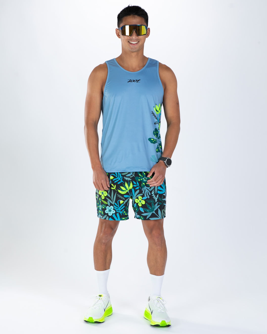 Zoot Sports RUN SHORTS 5" INSEAM Men's Ltd Run 5" Short - Florescence