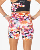 Zoot Sports RUN SHORTS 6" INSEAM Women's Ltd Run 6" Pulse High-Rise Short - Kaholo