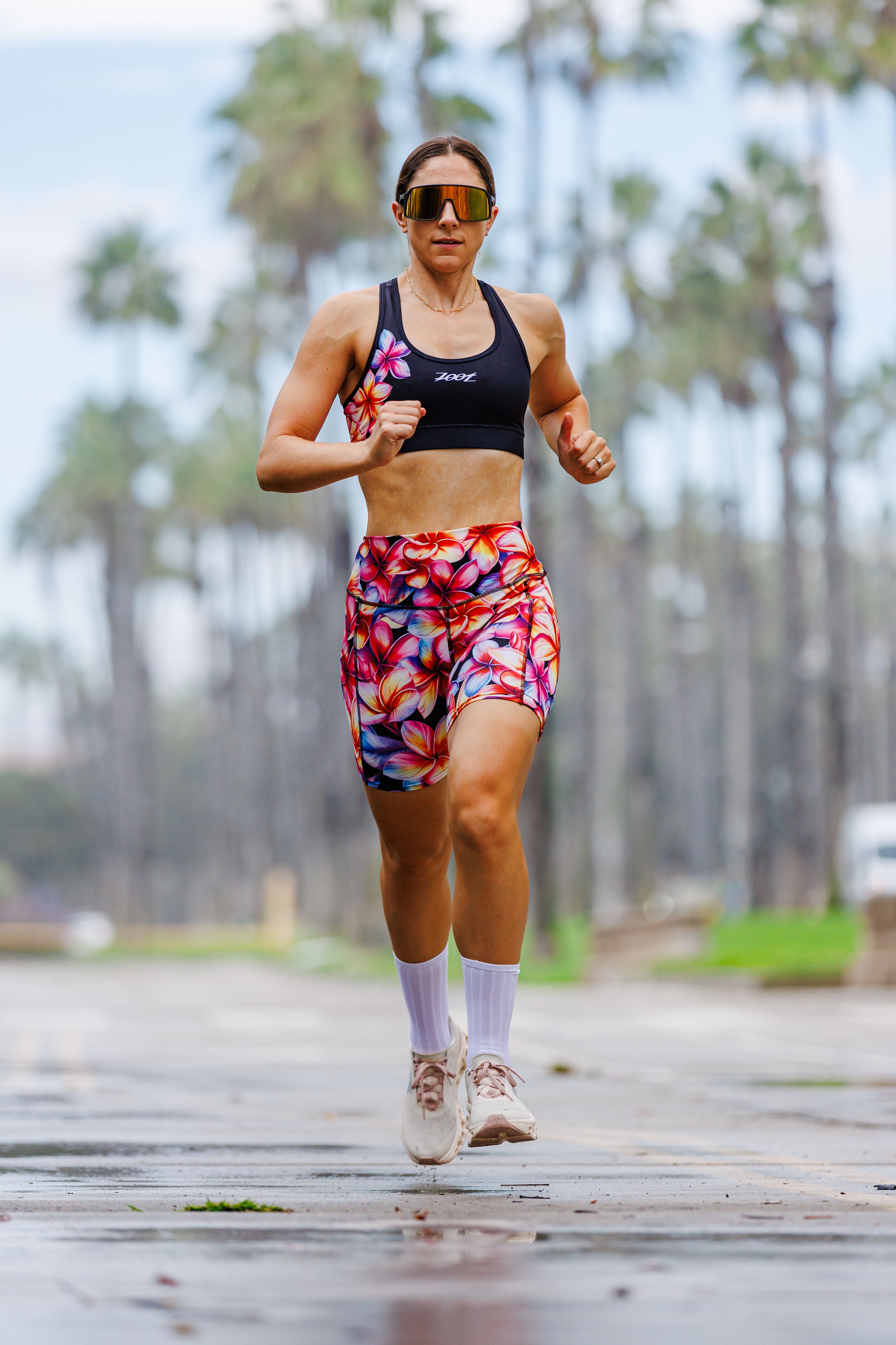Zoot Sports RUN SHORTS 6" INSEAM Women's Ltd Run 6" Pulse High-Rise Short - Kaholo