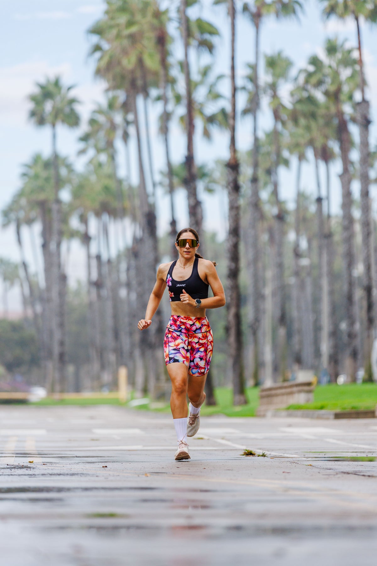 Zoot Sports RUN SHORTS 6" INSEAM Women's Ltd Run 6" Pulse High-Rise Short - Kaholo