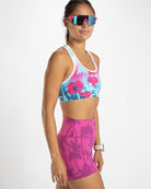 Zoot Sports RUN SHORTS 6" INSEAM Women's Ltd Run 6" Pulse High-Rise Short - Paradise