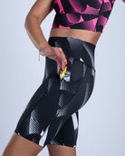 Zoot Sports RUN SHORTS 8" INSEAM Women's Ltd Run 8" Pulse High-Rise Short - Icon