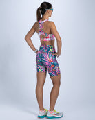 Zoot Sports RUN SHORTS 8" INSEAM Women's Ltd Run 8" Pulse High-Rise Short - Island Original