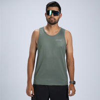 Zoot Sports RUN SINGLET Men's Core Run Singlet - Army Green