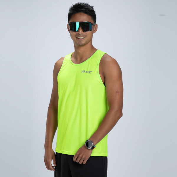 Men's Core Run Singlet - Hyper Yellow – Zoot Sports