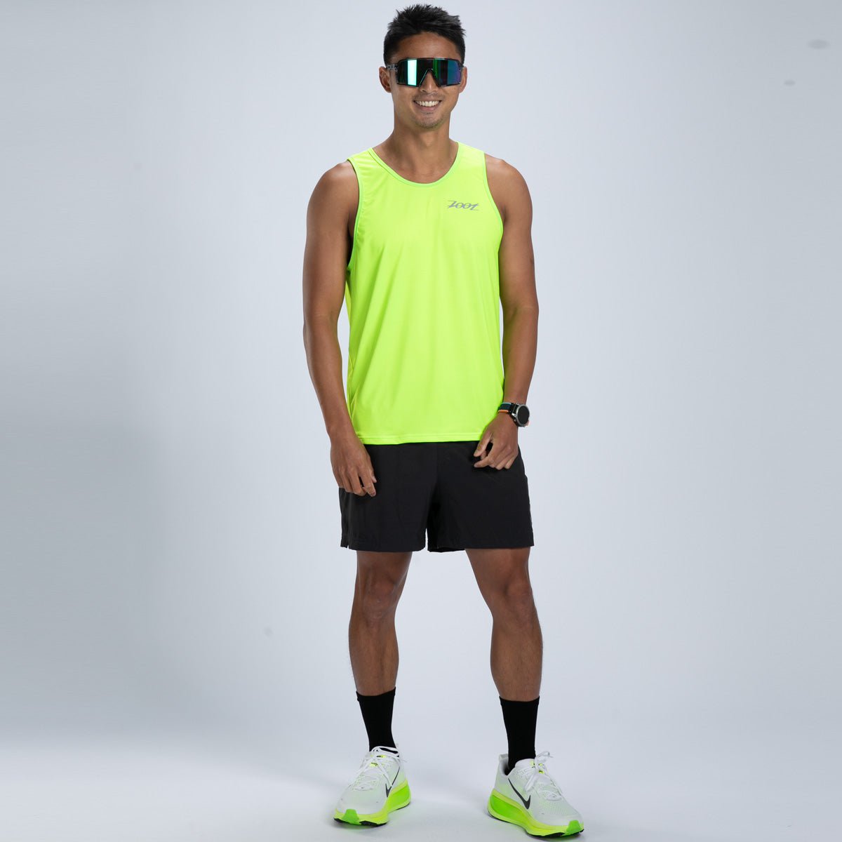 Zoot Sports RUN SINGLET Men's Core Run Singlet - Hyper Yellow