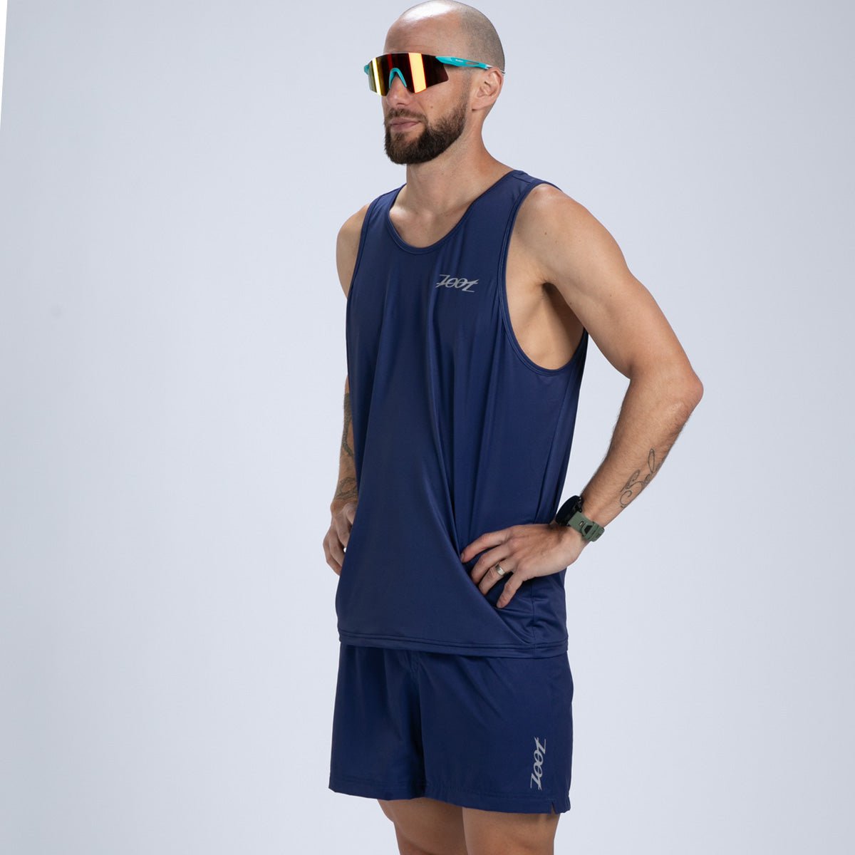 Zoot Sports RUN SINGLET Men's Core Run Singlet - Navy