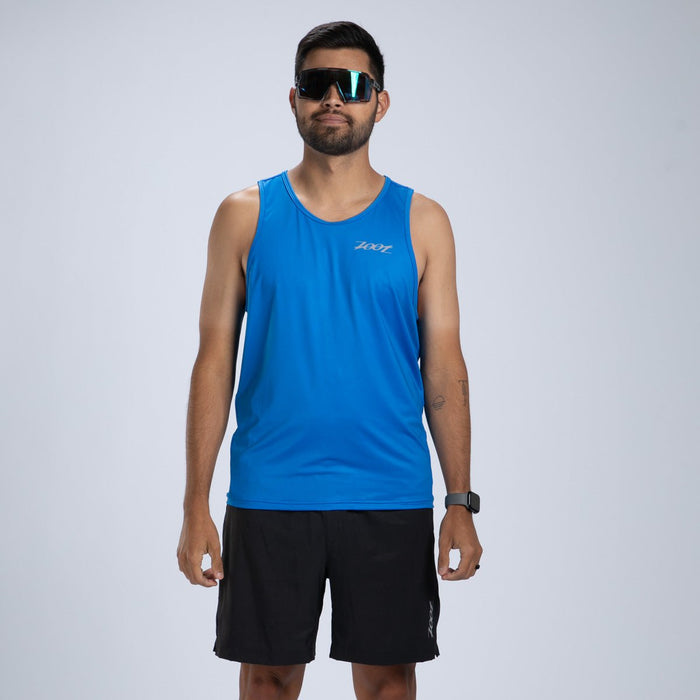 Zoot Sports RUN SINGLET Men's Core Run Singlet - Ocean Blue