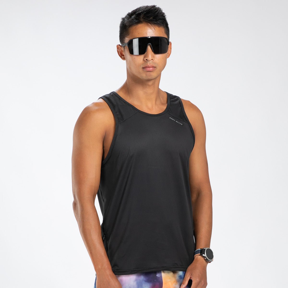 Zoot Sports RUN SINGLET Men's Elite Run Singlet - Jet Black