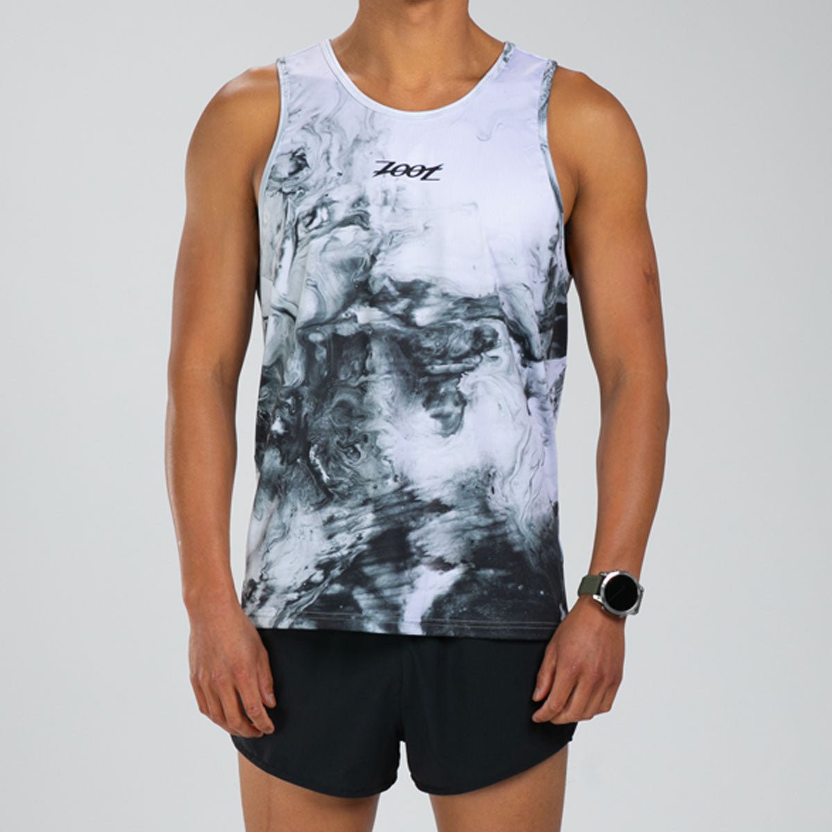 Zoot Sports RUN SINGLET Men's Elite Run Singlet - White Hot