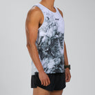 Zoot Sports RUN SINGLET Men's Elite Run Singlet - White Hot