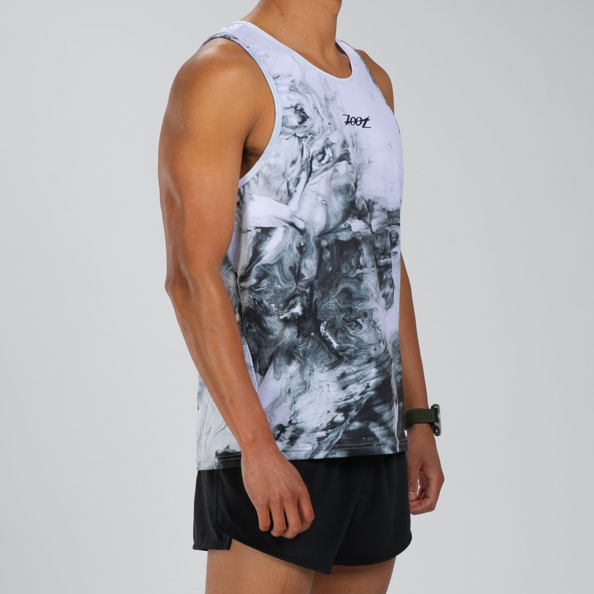 Zoot Sports RUN SINGLET Men's Elite Run Singlet - White Hot