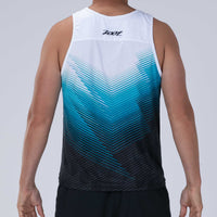 Zoot Sports RUN SINGLET Men's Ltd Run Singlet - Blue Wave