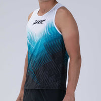 Zoot Sports RUN SINGLET Men's Ltd Run Singlet - Blue Wave