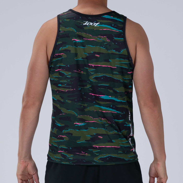 Zoot Sports RUN SINGLET Men's Ltd Run Singlet - Cali Camo