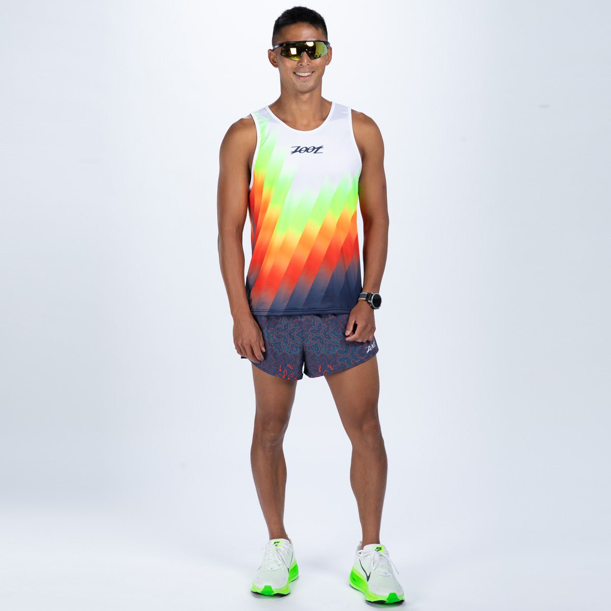 Zoot Sports RUN SINGLET Men's Ltd Run Singlet - Costa Del Sol
