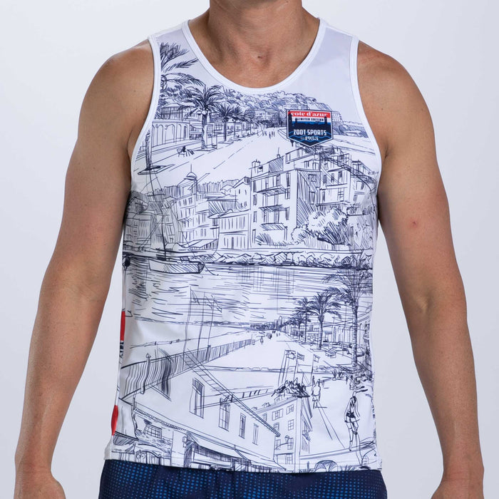 Zoot Sports RUN SINGLET Men's Ltd Run Singlet - Cote d'Azur