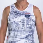 Zoot Sports RUN SINGLET Men's Ltd Run Singlet - Cote d'Azur