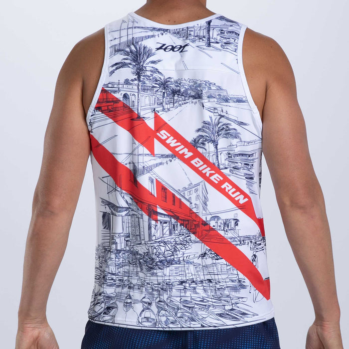 Zoot Sports RUN SINGLET Men's Ltd Run Singlet - Cote d'Azur
