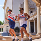 Zoot Sports RUN SINGLET Men's Ltd Run Singlet - Cote d'Azur Stripes