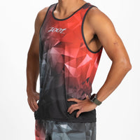 Zoot Sports RUN SINGLET Men's Ltd Run Singlet - Crystal