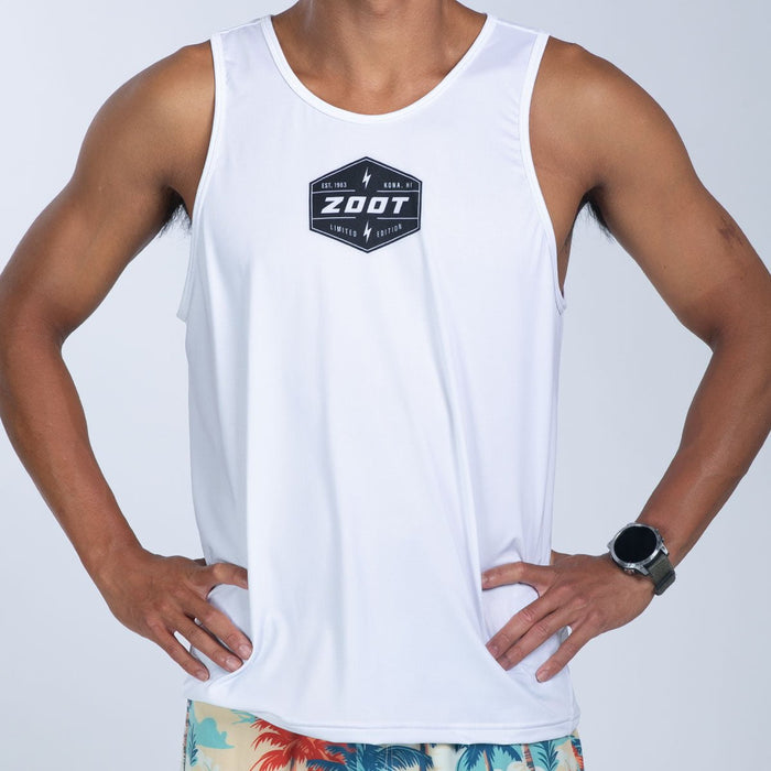 Zoot Sports RUN SINGLET Men's Ltd Run Singlet - Dig Me Beach