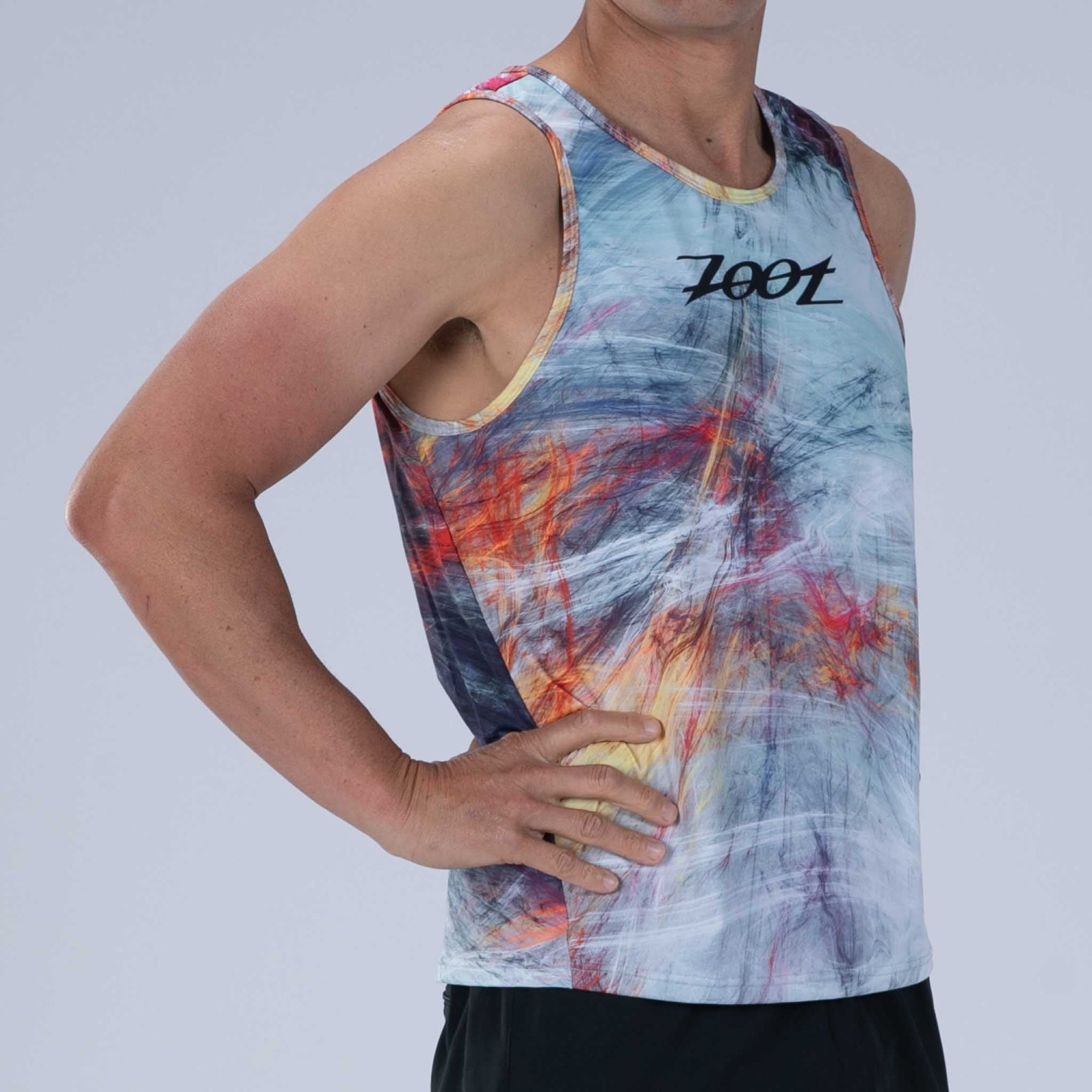 Zoot Sports RUN SINGLET Men's Ltd Run Singlet - Energy