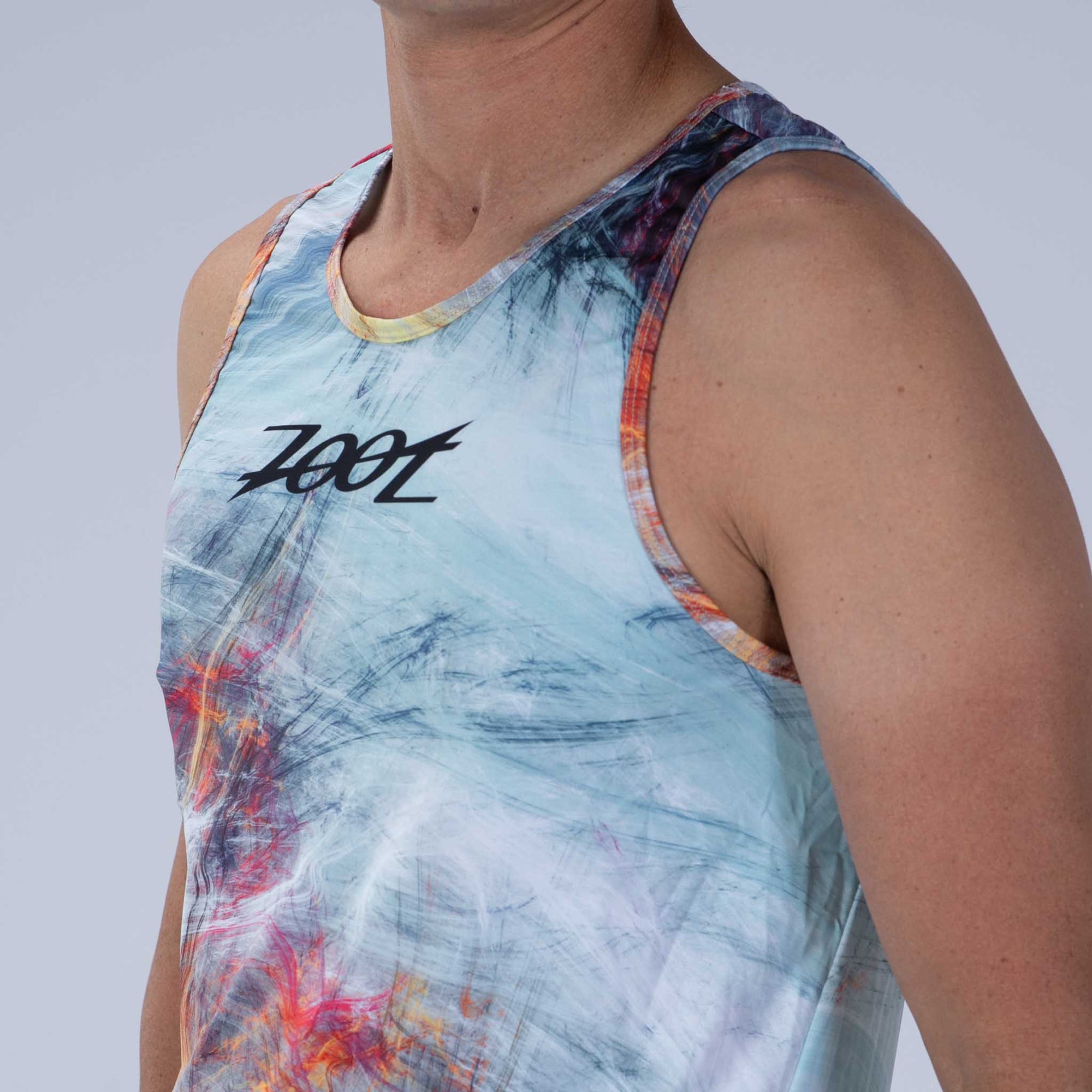 Zoot Sports RUN SINGLET Men's Ltd Run Singlet - Energy