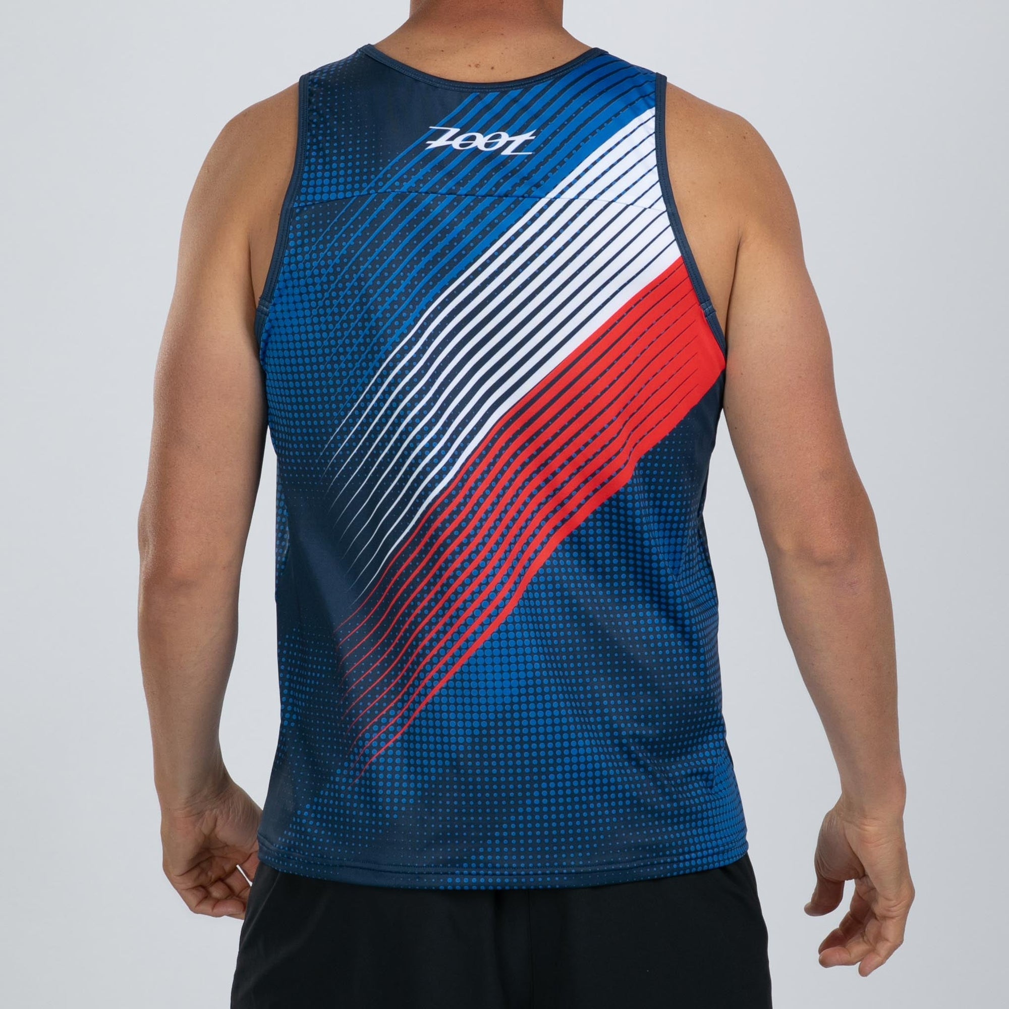 Men's Ltd Run Singlet France - Main Image