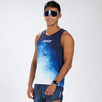 Zoot Sports RUN SINGLET Men's Ltd Run Singlet - La Plage
