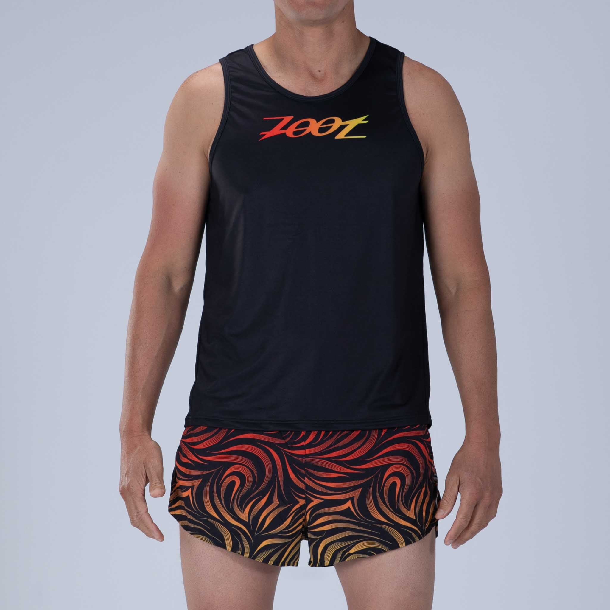 Zoot Sports RUN SINGLET Men's Ltd Run Singlet - Phoenix