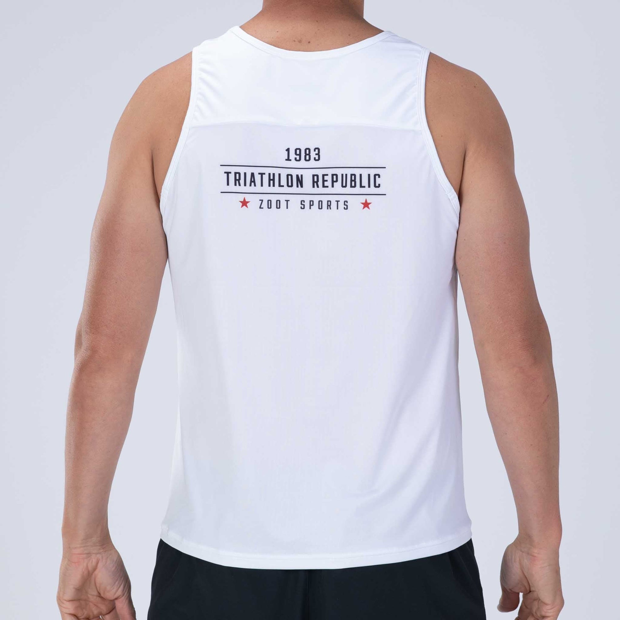 Zoot Sports RUN SINGLET Men's Ltd Run Singlet - Tri Republic