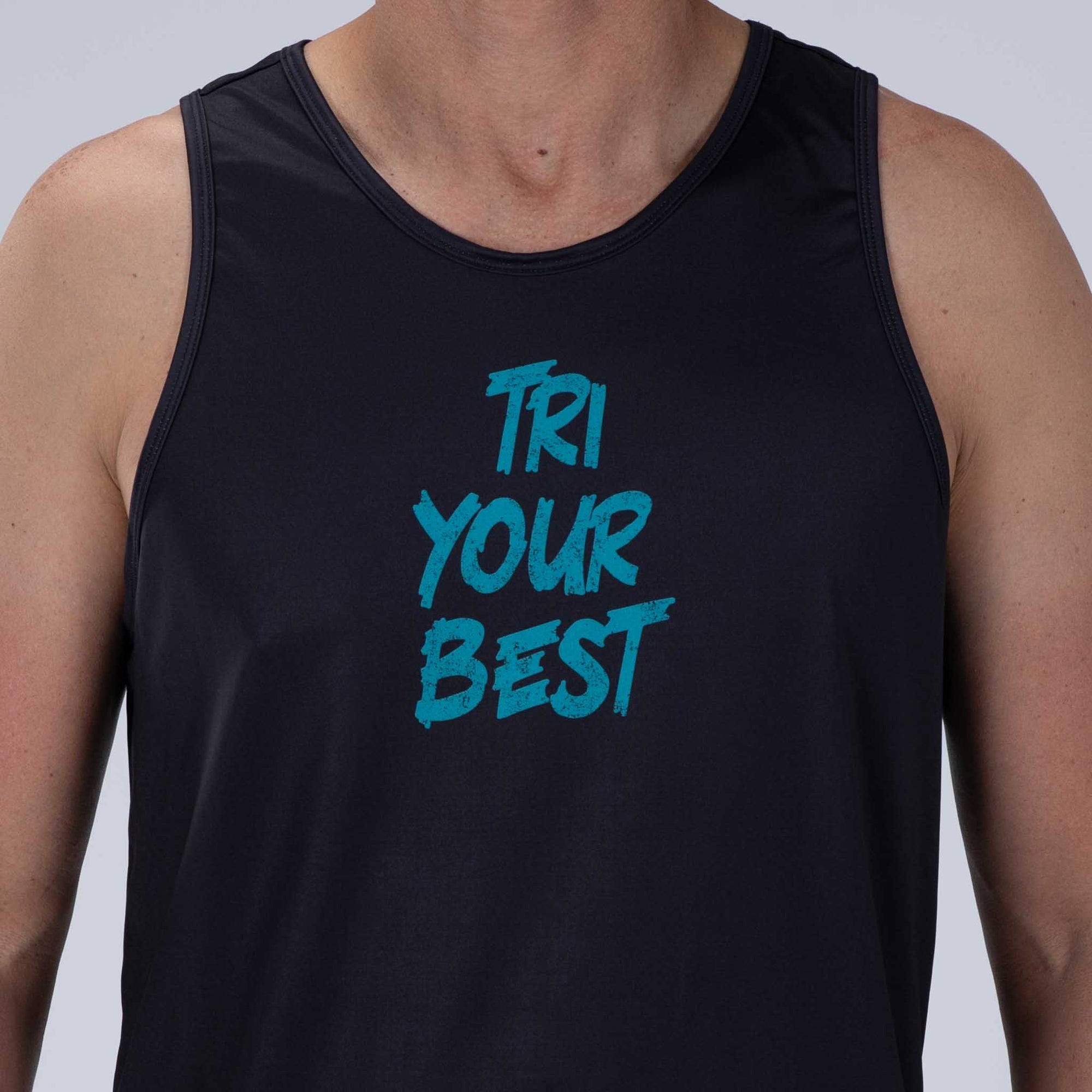 Zoot Sports RUN SINGLET Men's Ltd Run Singlet - Tri Your Best