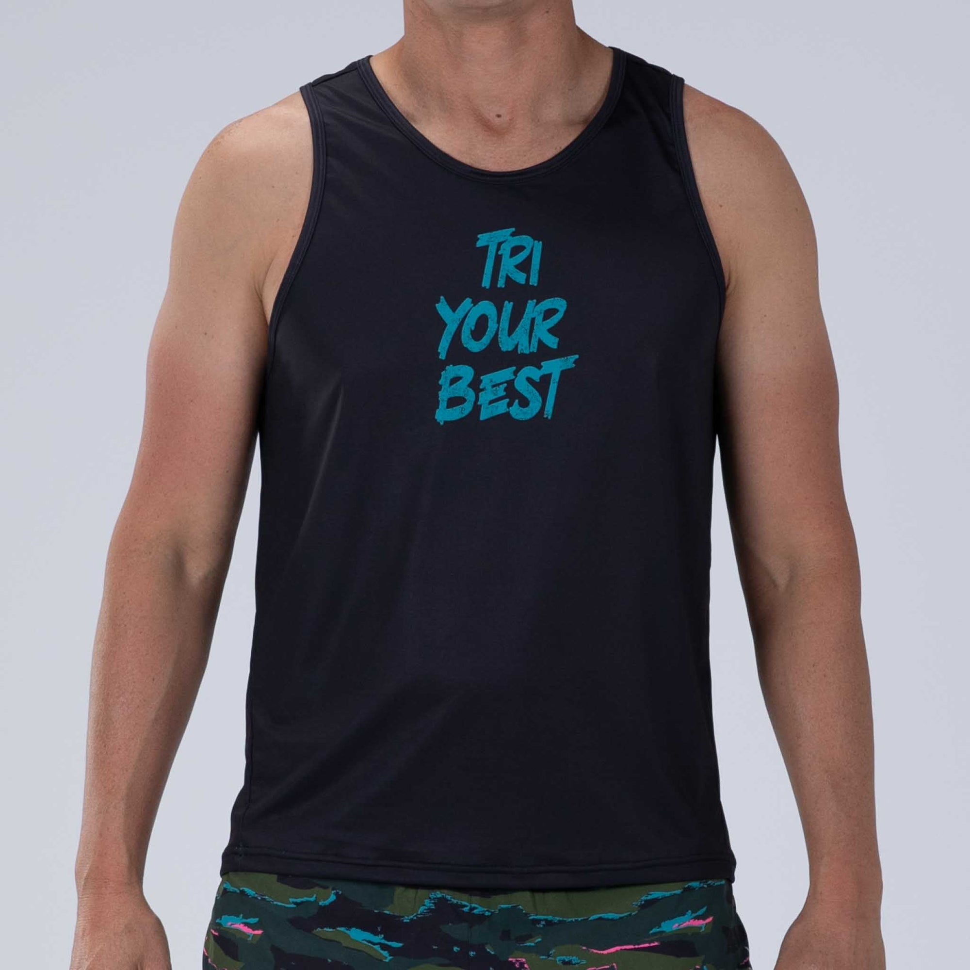 Zoot Sports RUN SINGLET Men's Ltd Run Singlet - Tri Your Best