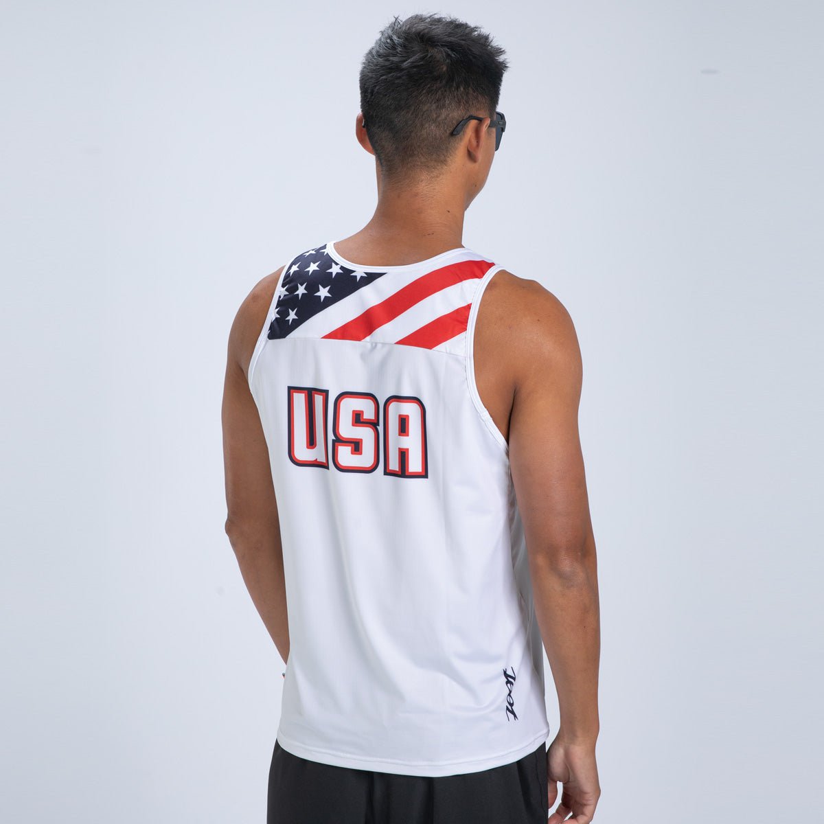 Zoot Sports RUN SINGLET Men's Ltd Run Singlet - USA Flag