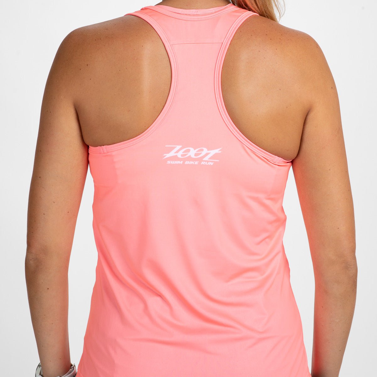 Zoot Sports RUN SINGLET Women's Core Run Singlet - Neon Coral