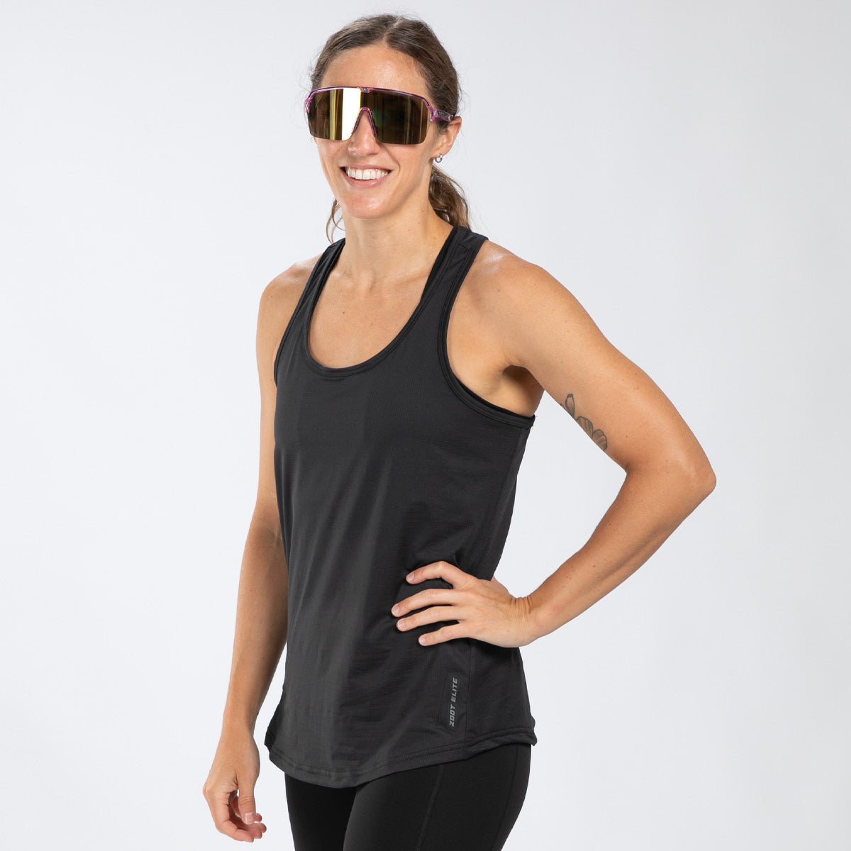 Zoot Sports RUN SINGLET Women's Elite Run Singlet - Jet Black