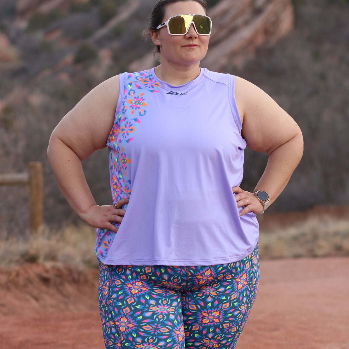 Zoot Sports RUN SINGLET Women's Ltd Run Athena Singlet - Kaleidoscope