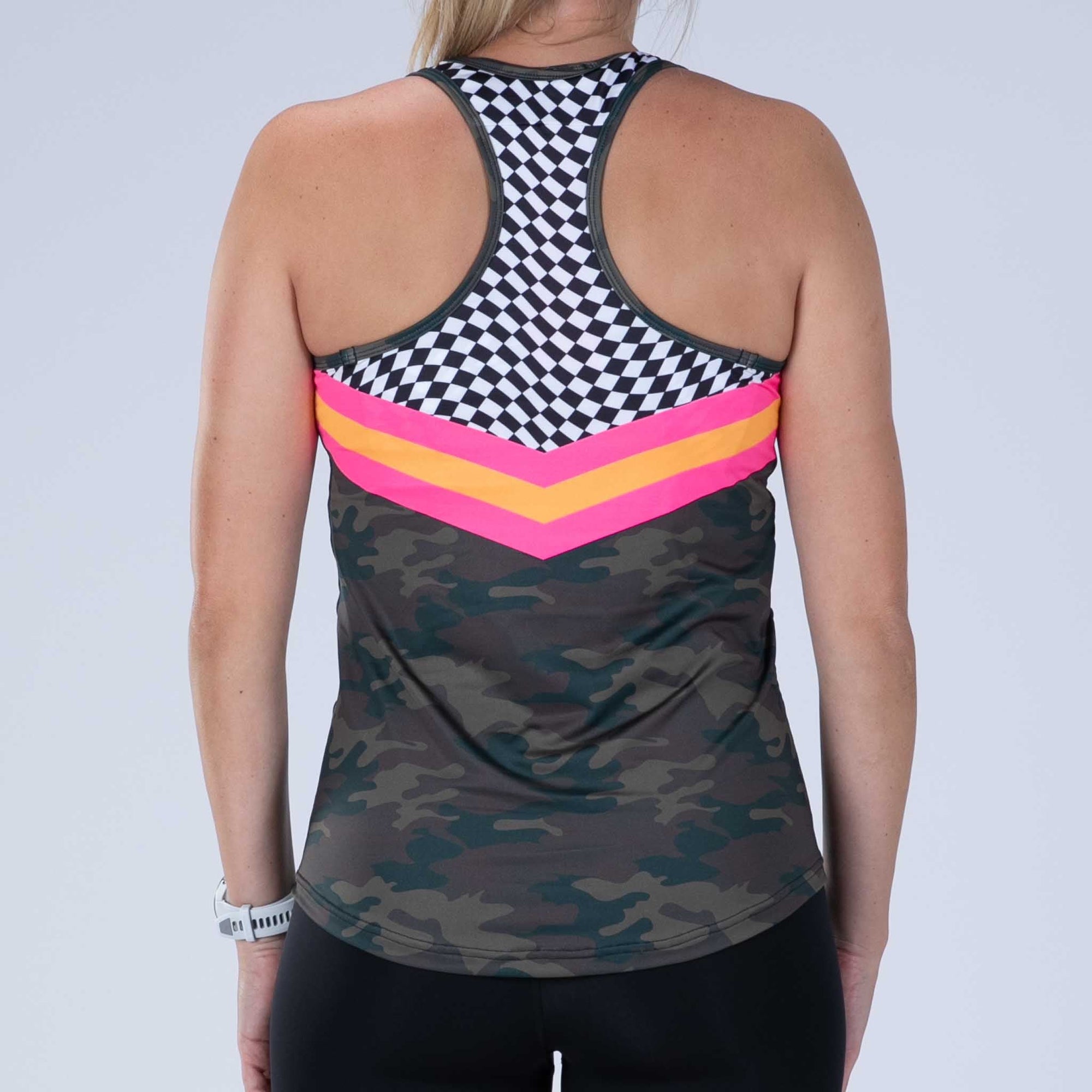 Zoot Sports RUN SINGLET Women's Ltd Run Singlet - Cali Camo