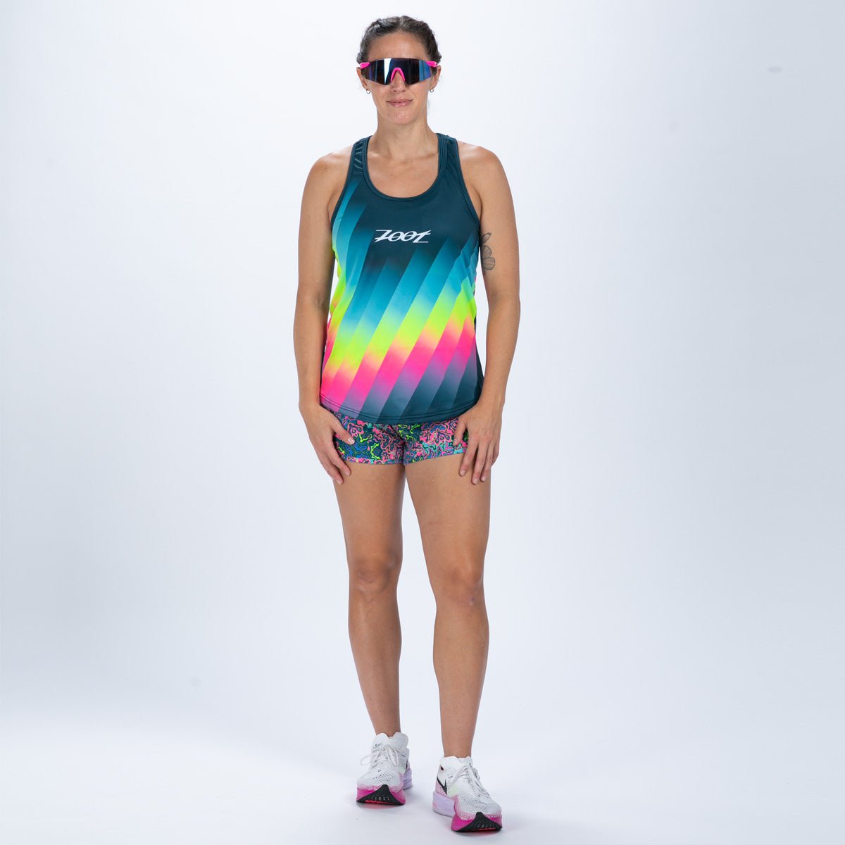 Zoot Sports RUN SINGLET Women's Ltd Run Singlet - Costa Del Sol