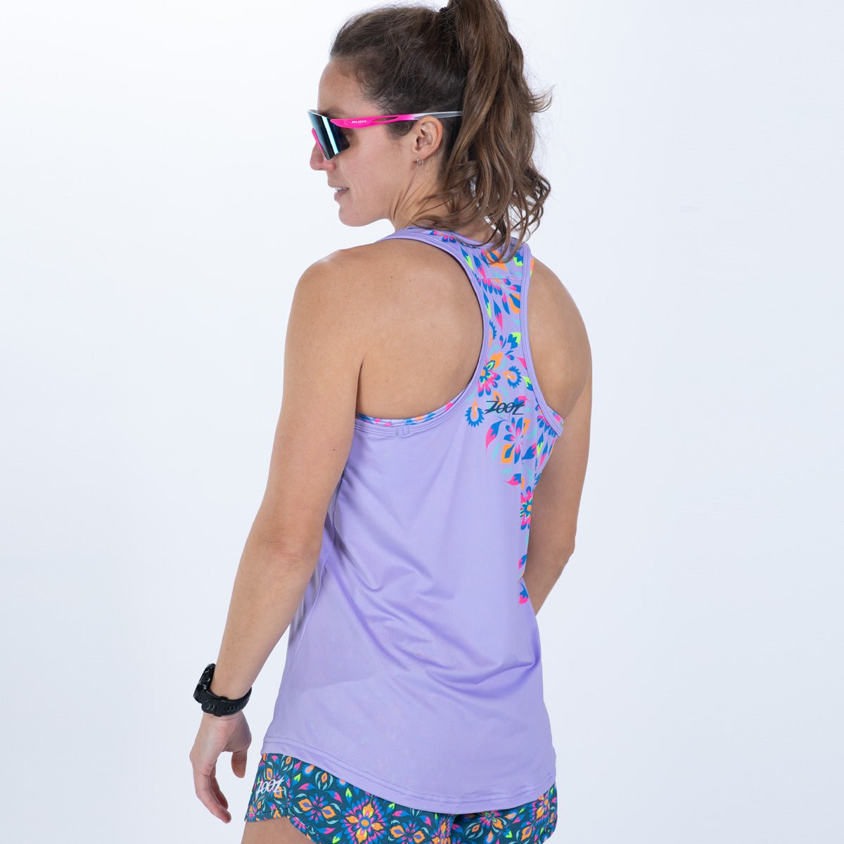 Zoot Sports RUN SINGLET Women's Ltd Run Singlet - Kaleidoscope